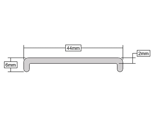 Professional White PVC Hinge Side U Rail For Seamless Protection - 2100mm