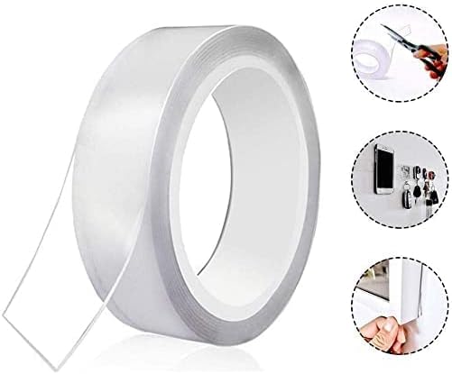 High Quality Transparent Mounting Tape Perfect For Indoor Use - 5m