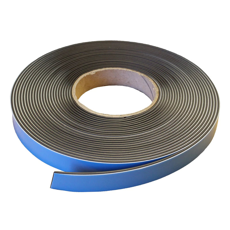 UV Coated Foam Adhesive Magnetic Tape For Outdoor Applications - 5m x 25.4mm