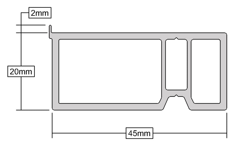 Heavy Duty PVC Standard UPVC Door Infill For Secure Sealing