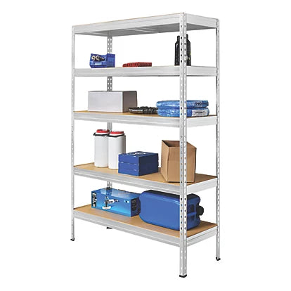 Premium 5-Tier Galvanized Steel Shelving Unit Storage Solution For Home & Garage