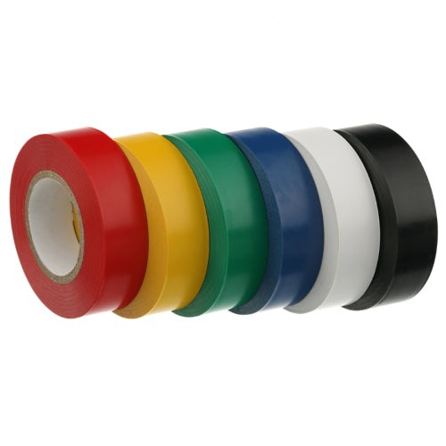 Industrial Grade Mixed Electrical Insulating Tape - 14 Pieces