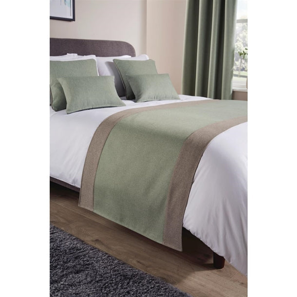 Comfort Tundra Bed Runner Soft Mint