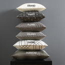 Luxury Deco Cushion Ebony