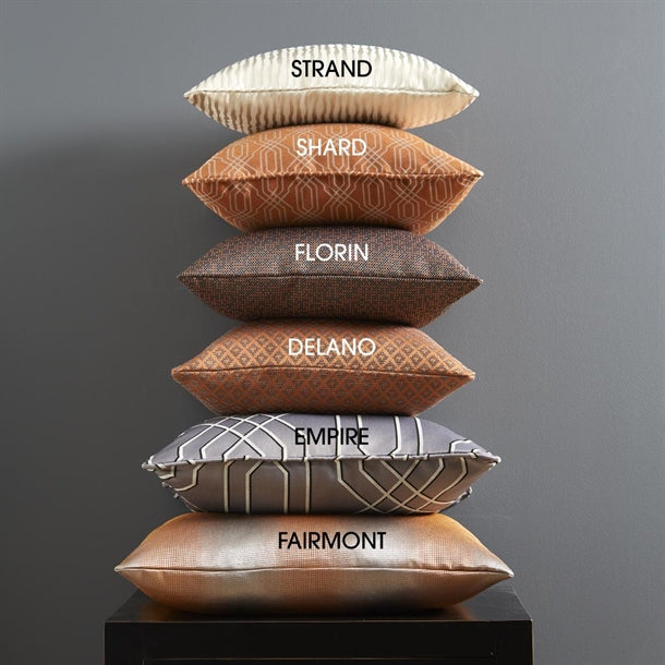 Luxury Deco Cushion Copper