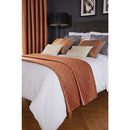 Luxury Deco Bed Runner Copper Shard
