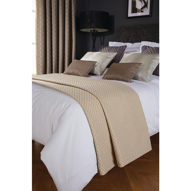 Luxury Deco Bed Runner Biscuit Delano