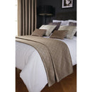Luxury Deco Bed Runner Biscuit Shard