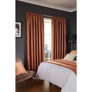 Luxury Deco Eyelet Curtains Copper Shard