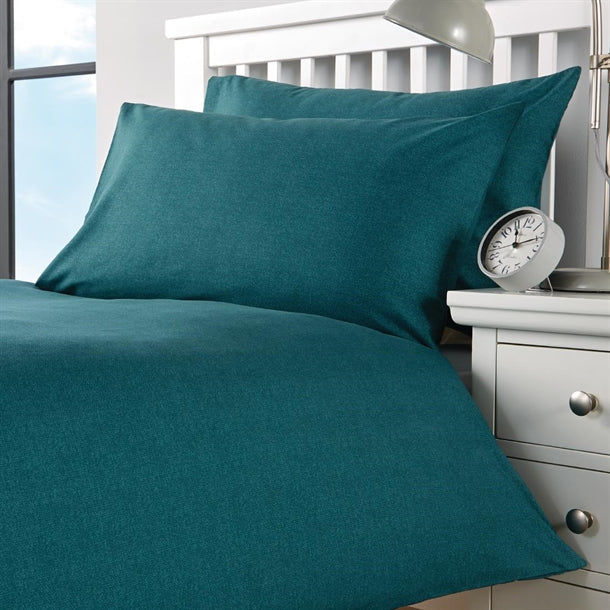 Essentials Opal Pillowcase Teal Housewife (Pair)