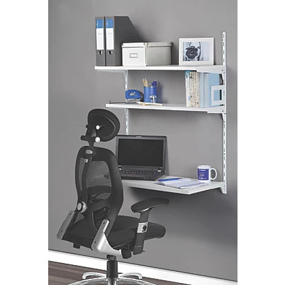 Premium Grade 3-Tier Powder-Coated Steel Home Office Shelving Unit