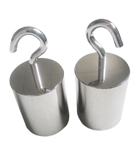 Industrial Grade Nickel Plated Neodymium Silver Pot with Hook Pack of 10 - 15mm