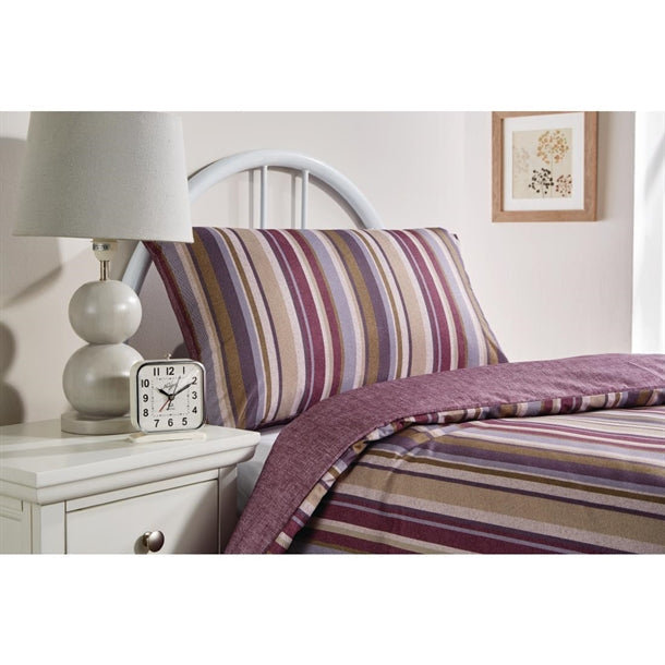 Essentials Fiorella Pillowcase Aubergine