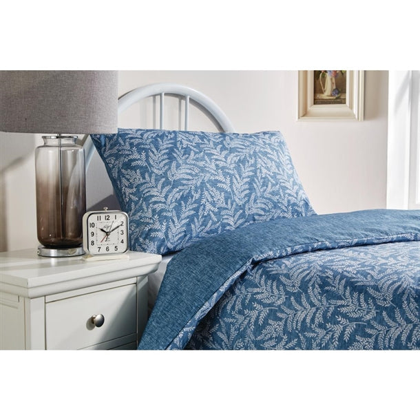 Essentials Fiorella Duvet Cover Indigo Single