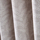 Luxury Fiorella Tape Top Curtains Cream