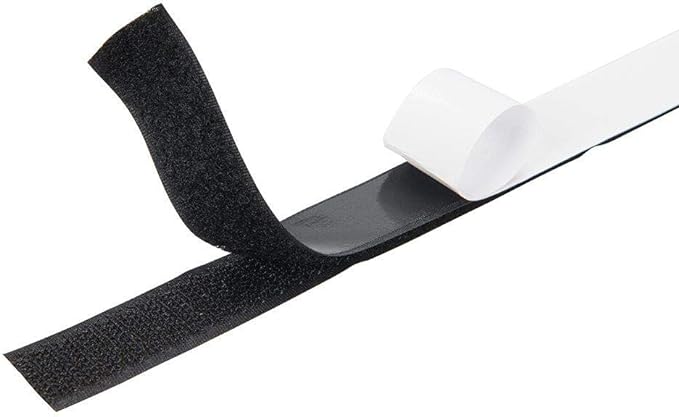 High Quality Black Self-Adhesive Stick-On Tape For Reliable Solutions - 1m