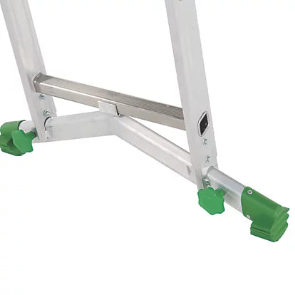 Heavy Duty Aluminium Combination Ladder For Industrial Use - 8.1m