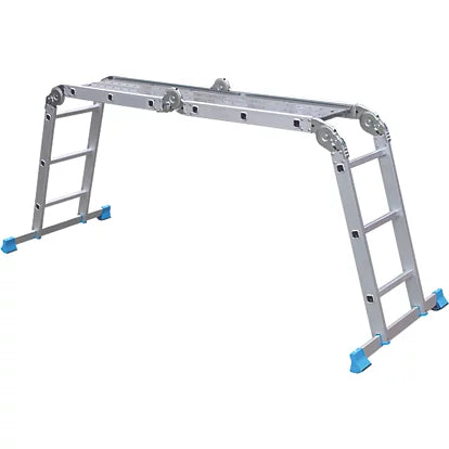 Ultra Durable Aluminium Combination Ladder With Platform For Home - 3.30m