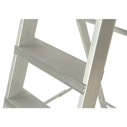 High Performance Aluminium 6-Step Platform Step Ladder For Industrial Applications