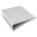 Aluminium Non Slip Stair Nosing 93 x 32mm Profile with PVC Insert