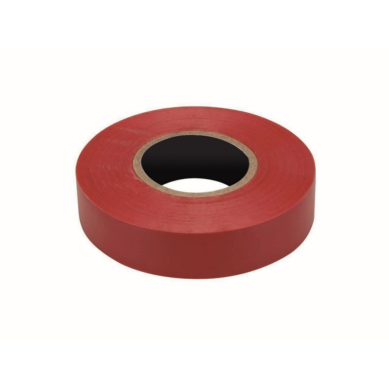 Professional Red Electrical Insulating Tape Secure Wiring Solution - 33m