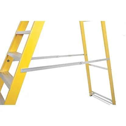 High Quality Fibreglass 5-Step Platform Ladder Perfect For Holding Tools & Equipment