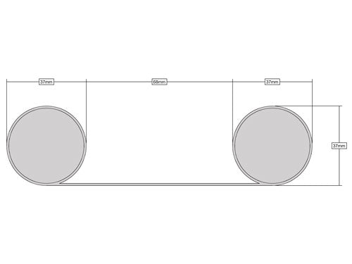 High-Quality Internal Bottom Door Draught Excluder For Carpets & Tiles - 914mm