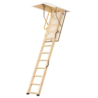 Industrial Grade Timber Fire Rated Loft Ladder Kit - 2.75m
