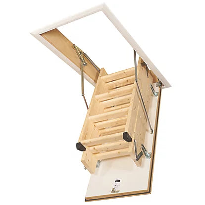 Industrial Grade Timber Fire Rated Loft Ladder Kit - 2.75m