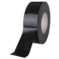 Heavy Duty Black Gaffer Tape Perfect For Concrete Flooring Surfaces - 70 Mesh