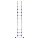 Heavy Duty Aluminium Telescopic Ladder For Commercial Use - 3.8m