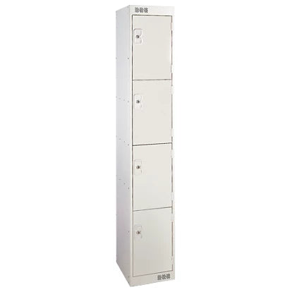 Industrial Quality 4-Door Security Locker Secure Storage For Personal Items