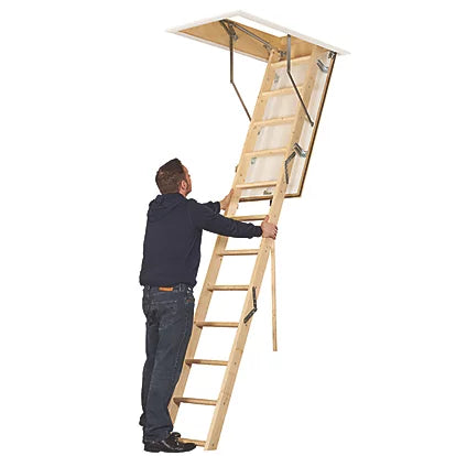 High Quality Timber Loft Ladder Kit For Workshop Use - 2.8m