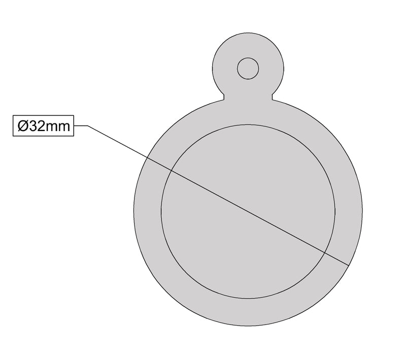 Industrial Quality Key Hole Cover Secure Protection For Key Holes