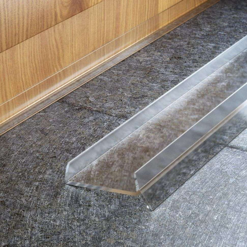 High-Performance 18mm PVC Kitchen Plinth Sealing Strip Moisture & Dirt Protection Easy Installation Premium Quality