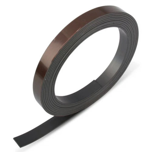 Premium Self-Adhesive Magnetic Tape Strip  For Retail Settings - 12.7mm x 1m