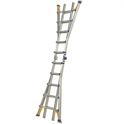 Professional Aluminium Combination Ladder For Industrial Use - 5.1m