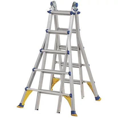 Professional Aluminium Combination Ladder For Industrial Use - 5.1m