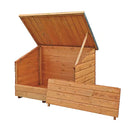 High Performance Shiplap Timber Patio Box For Ultimate Storage Solution