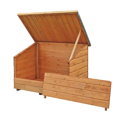 High Performance Shiplap Timber Patio Box For Ultimate Storage Solution