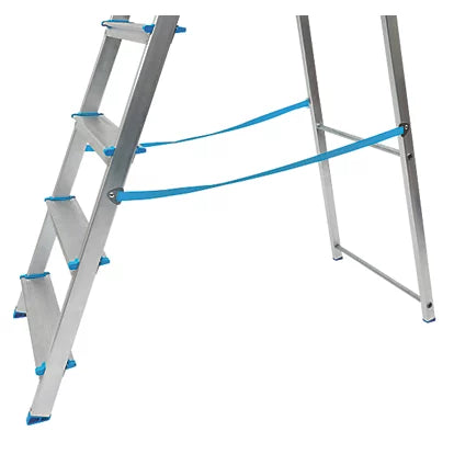 High Quality Aluminium 6-Step Platform Step Ladder Perfect For Home Use