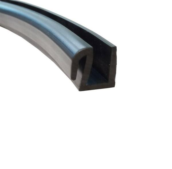 Heavy Duty Rubber Weatherproof Window Glazing Seal with Lip for Cars and Boats