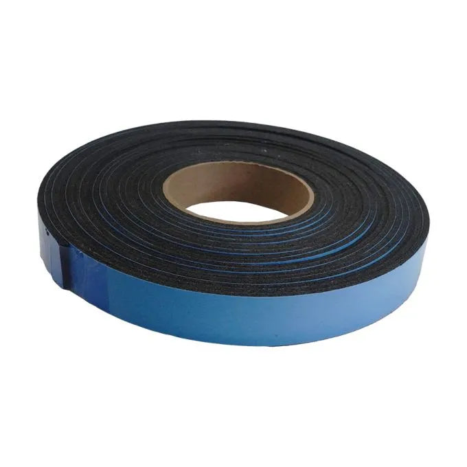 UV Coated Foam Adhesive Magnetic Tape For Outdoor Applications - 5m x 25.4mm