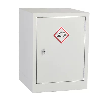 Heavy Duty  White 1-Shelf Acid Cabinet Safe Storage For Acid-Based Products