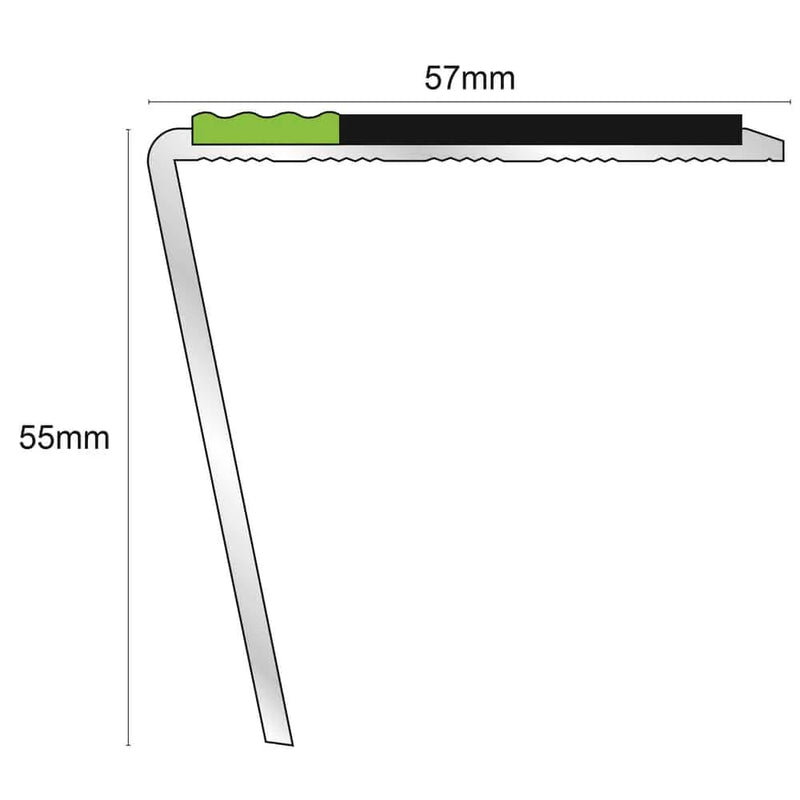 Aluminator Stair Nosing Illuminated Safety Without Power
