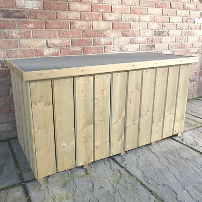 High Quality Timber Log Box Ultimate Storage For Firewood - 4ft x 2ft