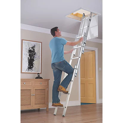 High Durable Aluminium Loft Ladder For Home Use - 3.1m