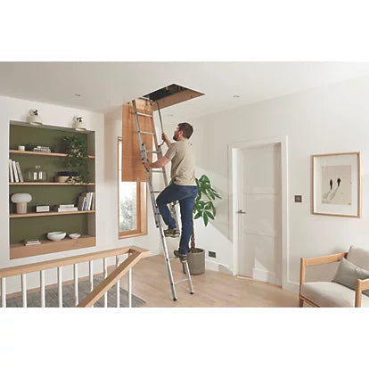 High Durable Aluminium Loft Ladder For Home Use - 3.1m