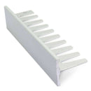Formable 2-in-1 NFA Aluminium Step Edge Profile Reversible Durable &amp; Easy to Install!hand to create a curved step edge.