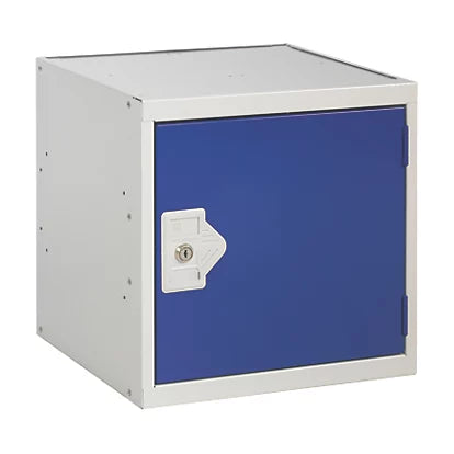 Highly Durable Blue Security Cube Locker For Personal Items - 380mm